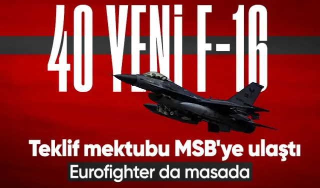 ABD F-16 'Taslak Teklif ve Kabul Mektupları'nı gönderdi! MSB inceliyor