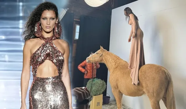 At binme tutkusuyla tanınan ünlü model Bella Hadid, bu sefer tepkilerin odağında...