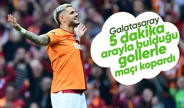 Trendyol Süper Lig: Galatasaray: 4 - Pendikspor: 1 (Maç sonucu)