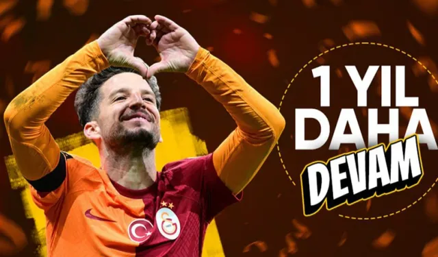 Galatasaray'da Dries Mertens için karar verildi! 1 yıl daha devam