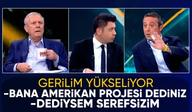 Koç ve Yıldırım arasında 'Amerikan projesi' gerilimi: Şerefsizim öyle bir şey dağıtmadım