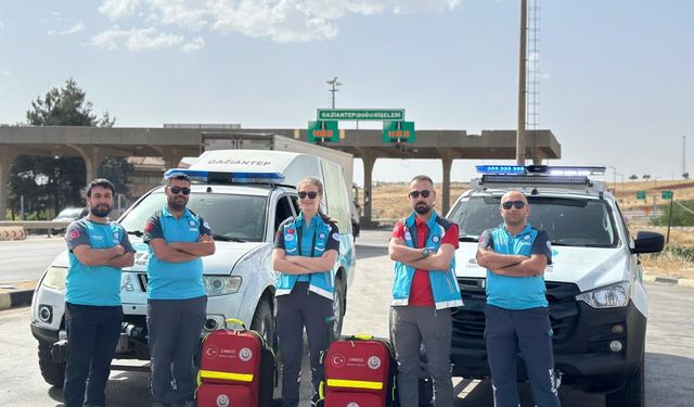 Gaziantep'te Kurban Bayramı yoğunluğu nedeniyle geçici sağlık istasyonları kuruldu