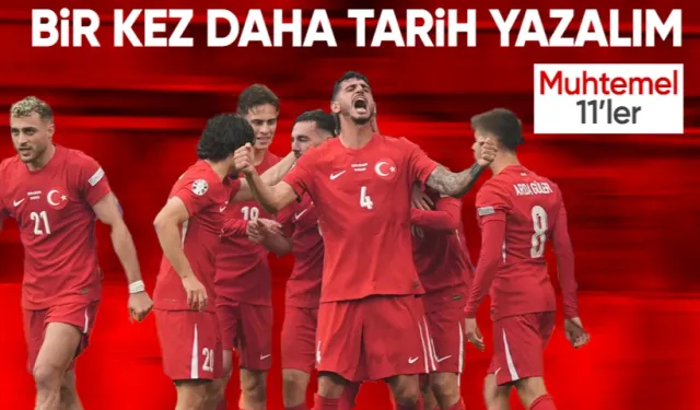 Grup liderliğini alalım! İşte Türkiye-Portekiz maçının muhtemel 11'leri...