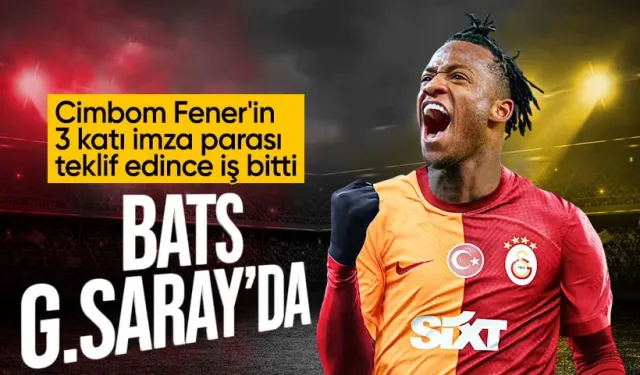 Michy Batshuayi Aslan oluyor: İmza yakın