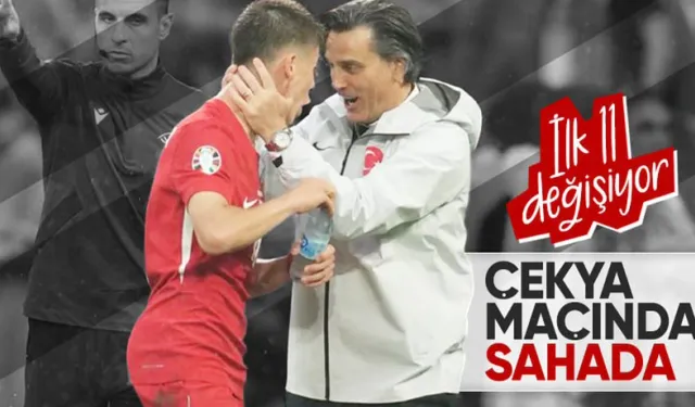 Montella'dan Çekya maçı öncesi Arda Güler ve İsmail Yüksek kararı! İlk 11 değişiyor