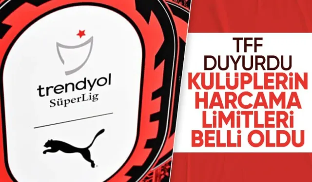 TFF duyurdu! Süper Lig kulüplerinin transfer harcama limitleri belli oldu