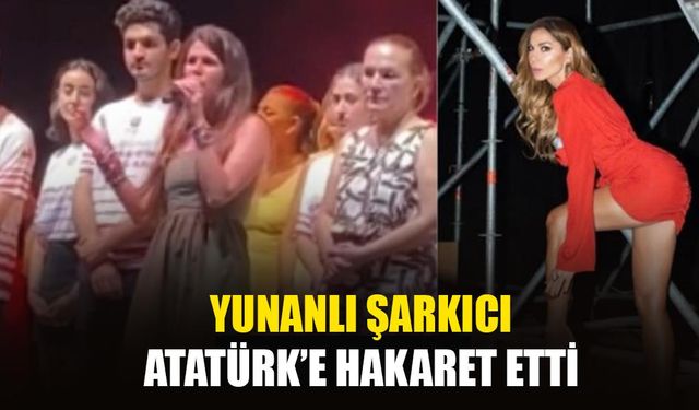 Yunan şarkıcı Despina Vandi Atatürk için 'kasap' dedi