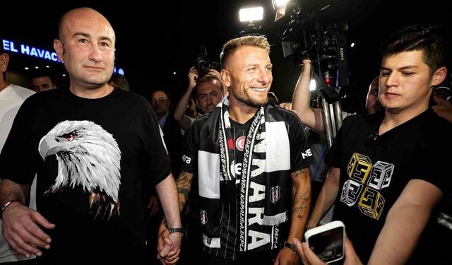 Beşiktaş’ın yeni transferi Immobile İstanbul’da