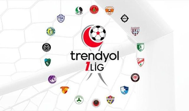 Trendyol 1. Lig’de ilk 5 haftanın programı açıklandı