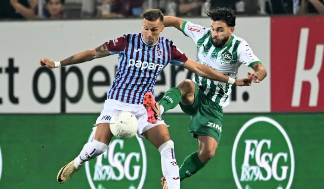 UEFA Avrupa Konferans Ligi: St. Gallen: 0 - Trabzonspor: 0 (Maç sonucu)