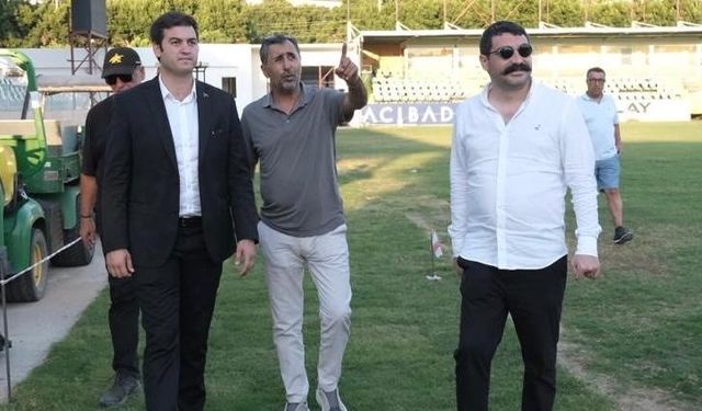 Gaziantep maçına yetiştirilmeye çalışılıyor! Bodrum FK stadyumundaki son gelişmeleri yerinde inceledi