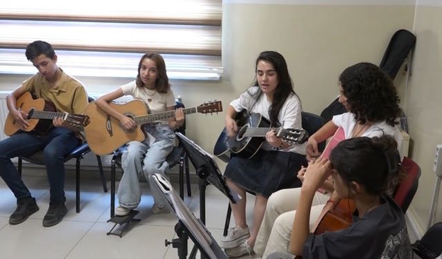 Şahinbey Belediyesi’nin müzik kurslarına yoğun ilgi