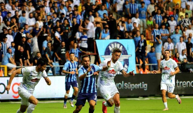 Trendyol Süper Lig: Adana Demirspor: 1 - Çaykur Rizespor: 2 (Maç sonucu)