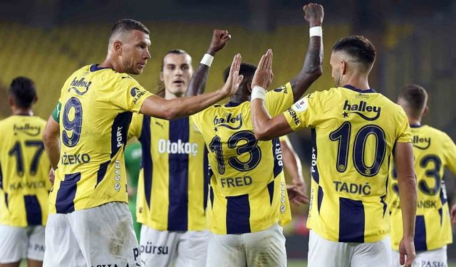 Trendyol Süper Lig: Fenerbahçe: 3 - Alanyaspor: 0