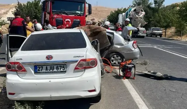 Gaziantep-Şanlıurfa yolunda trafik kazası