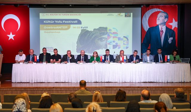 GASTROANTEP Kültür Yolu Festivali bilgilendirme toplantısı düzenlendi