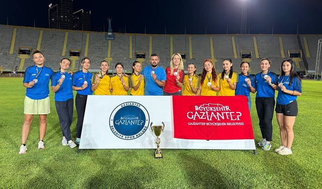 Gaziantep Büyükşehir Belediye Spor Kulübü’nden atletizmde tarihi başarı