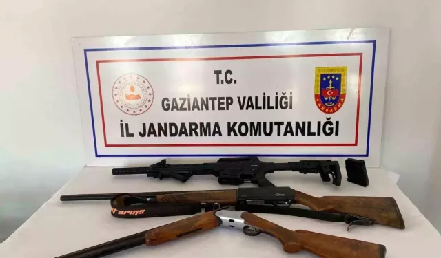 Gaziantep'te Silah Magandalarına Operasyon: 14 Silah Ele Geçirildi