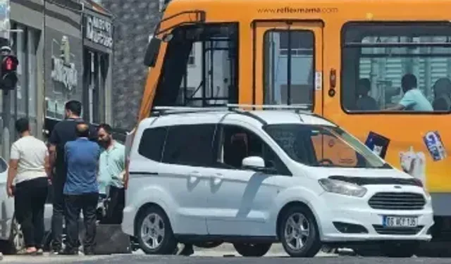 Gaziantep'te tramvay kaza yaptı