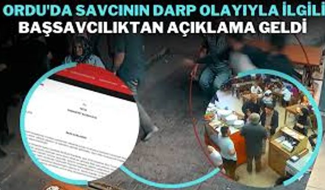 Savcı ile restoran arasındaki gerginlik hakkında savcılıktan açıklama