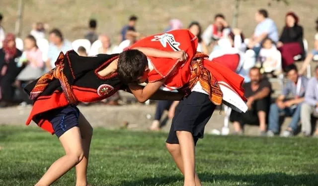 Aşırtmalı Aba Güreşi Türkiye Şampiyonası Gaziantep'te sona erdi