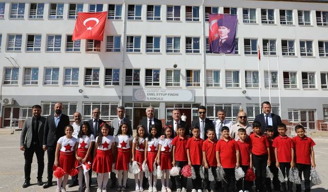 Belediye Başkanı Doğan, öğrencilerin heyecanına ortak oldu