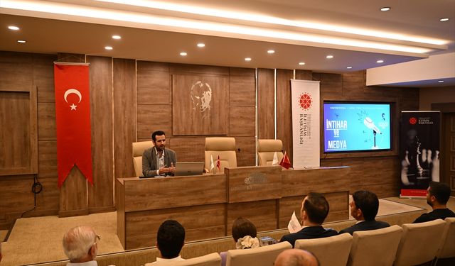 Gaziantep'te "intihar ve medya" konulu eğitimi programı düzenlendi