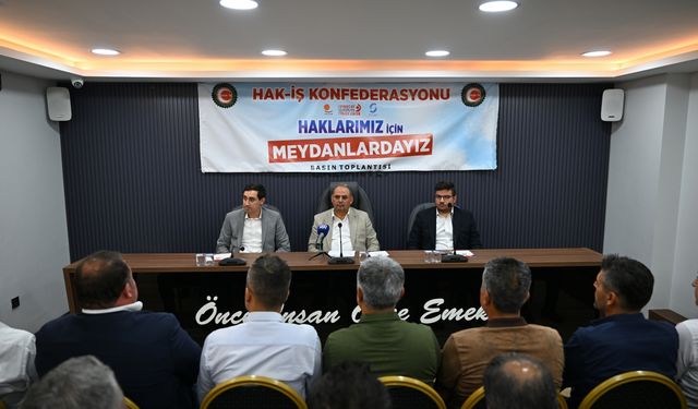 HAK-İŞ Gaziantep'te miting yapacak!