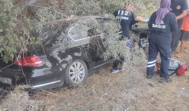 Konya’da direksiyon hakimiyetini kaybeden otomobilde 1 kişi hayatını kaybetti