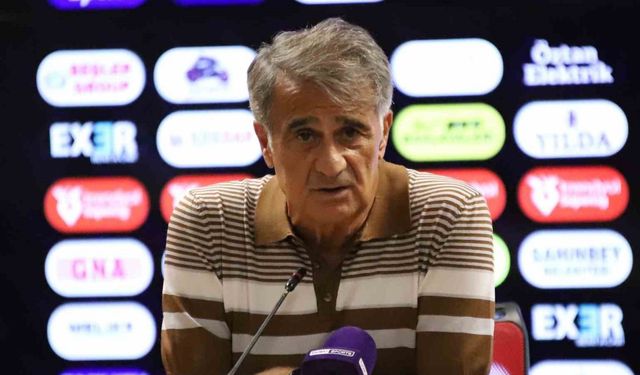 Şenol Güneş: "Trabzonspor’un tarihinde belki de az olan bir hadise"