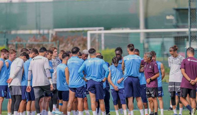 Trabzonspor, Gaziantep FK maçı hazırlıklarını tamamladı