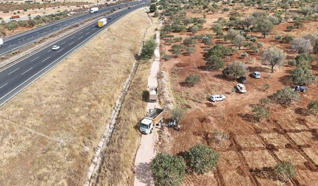 Gaziantep Yığınlı Mahallesi arazi yoluna kavuştu