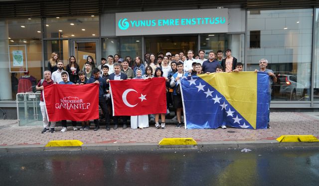 Gaziantep Büyükşehir ile başarılı öğrenciler Bosna-Hersek’te!