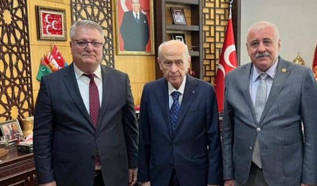 Atay ve Karabacak'tan MHP Lideri Bahçeli’ye ziyaret