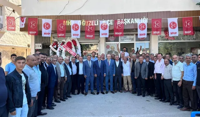 Sermet Atay ve MHP Gaziantep heyeti yoğun mesaiye devam etti