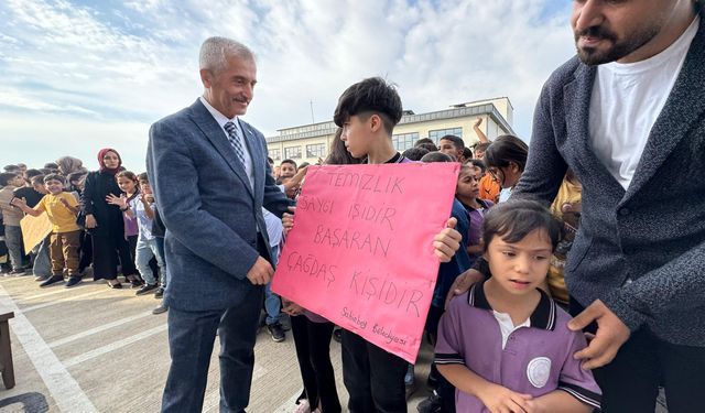 Başkan Tahmazoğlu “En güzel temizlik kirletmemektir”