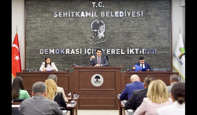 Şehitkamil Belediye Meclis toplantısı yapıldı