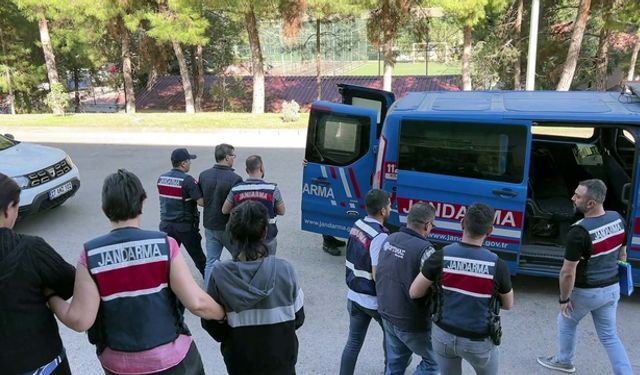 Gaziantep merkezli 5 ilde uyuşturucu operasyonunda 6 tutuklama