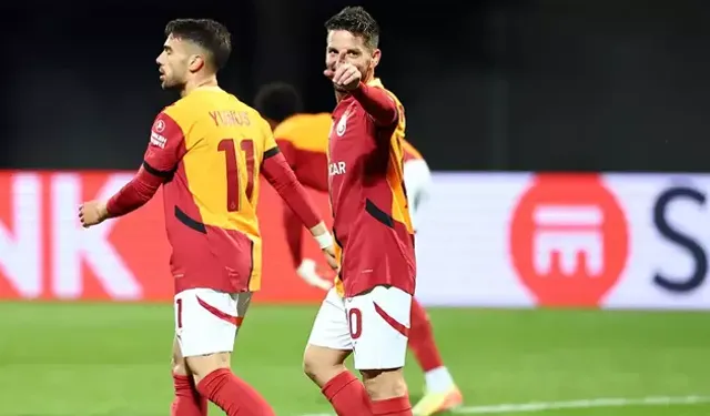 Galatasaray, RFS karşısında ilk yarıyı önde bitirdi