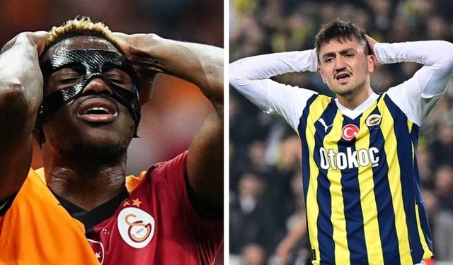 Süper Lig'de piyasa değerleri güncellendi: Osimhen ve Cengiz Ünder'e şok!