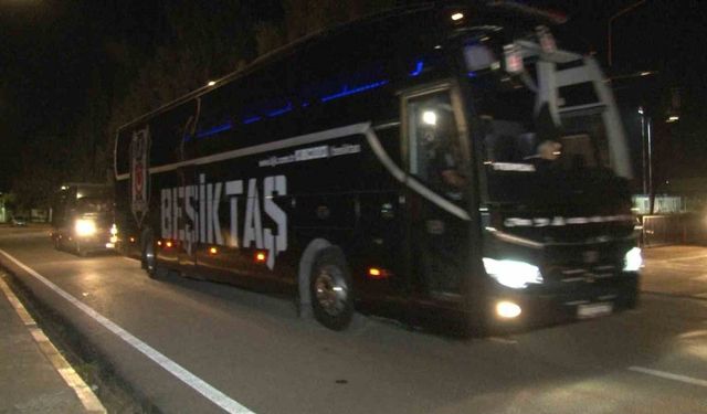 Beşiktaş, Gaziantep’e geldi