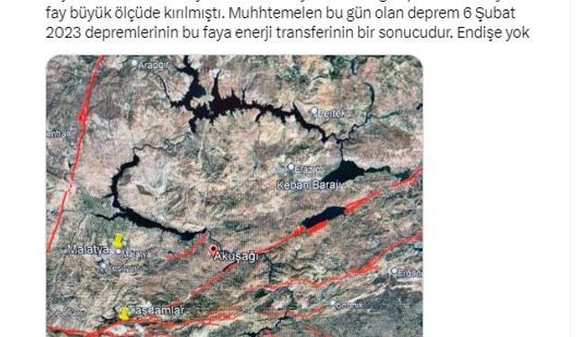 Naci Görür’den Malatya’daki 5.9 büyüklüğündeki depreme ilişkin açıklama!