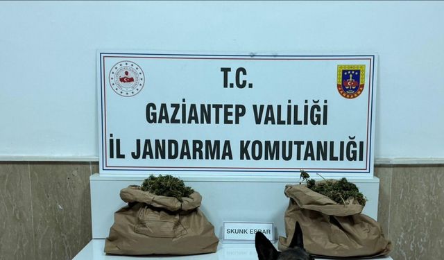 Gaziantep'te uyuşturucu tacirine jandarma baskını