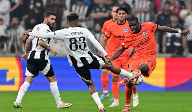 UEFA Avrupa Ligi: Beşiktaş: 1 - Eintracht Frankfurt: 3 (Maç sonucu)