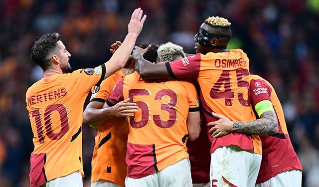 Avrupa Ligi'ndeki gol düellosunda kazanan Galatasaray!