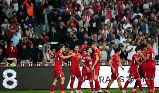 UEFA Uluslar Ligi: İzlanda: 1 - Türkiye: 0 (İlk yarı)