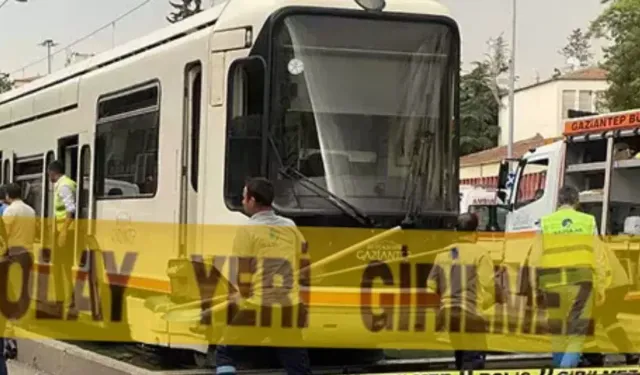 Gaziantep'te tramvay kazası! Tramvayın çarptığı çocuk hastaneye kaldırıldı...