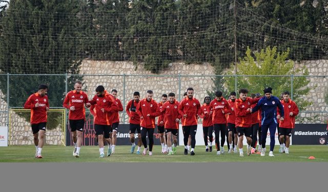 Gaziantep FK, Hatayspor maçının hazırlıklarına başladı