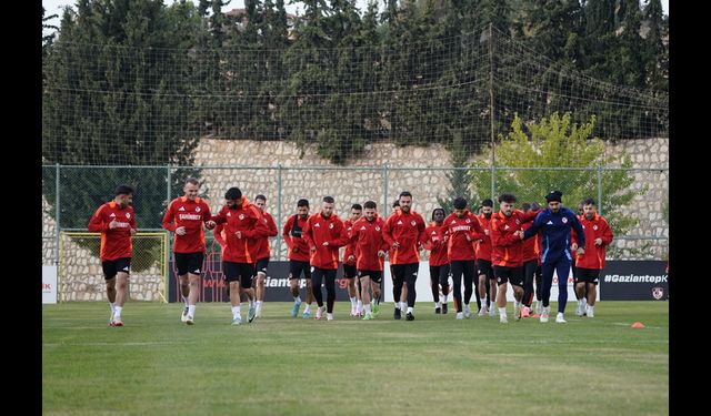 Gaziantep FK'da Hatayspor mesaisi başladı