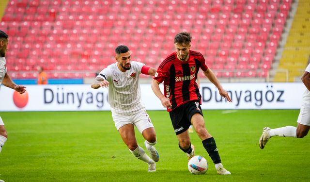 Gaziantep FK, Hatay karşısında kayıp!